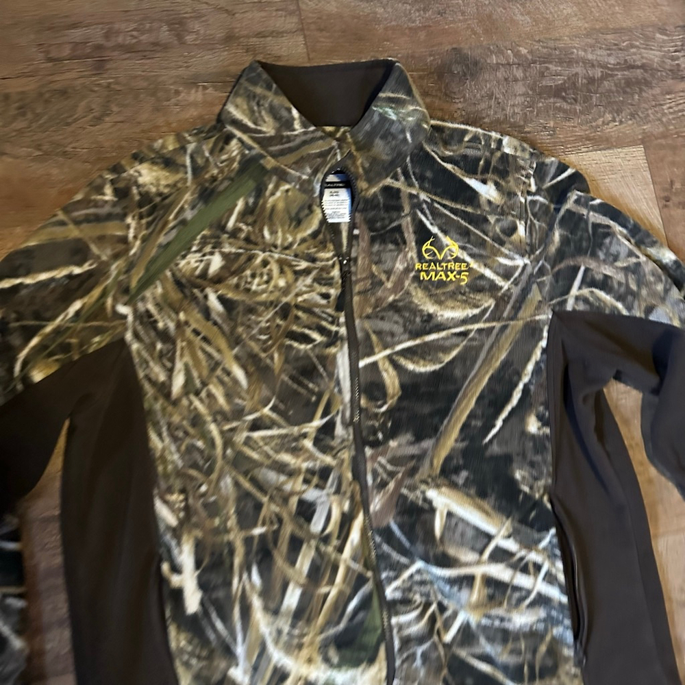 Men's Realtree Performance Jacket XL Brown Camo - Picture 3 of 12